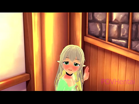 ❤️ (Spąstai) Elfų tarnaitė padeda nusiprausti veidą. ❤️❌ Seks video prie mūsų ❌️